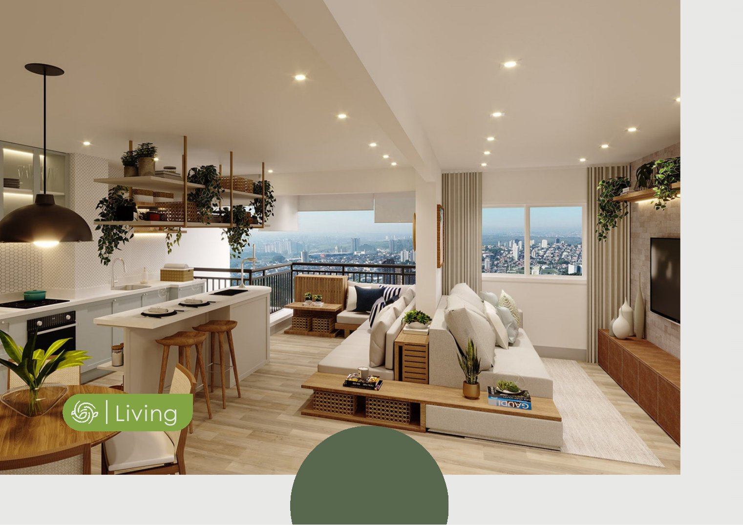 Living decorado